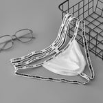 2 Pack Men's Cut-Out Design U-Pouch Solid Color Jockstraps