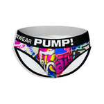 2 Pack Men's Printed Sexy & Trendy Low-Rise Breathable Casual Briefs