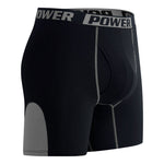 4 Pack Men's Comfy Waistband Workout Ready All-Season Boxer Briefs