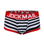2 Pack Men's Breathable Cotton Skin-Friendly Sexy Low-Rise & Revealing Jockstraps