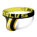3 Pack Men's U-Pouch Striped Sexy Jockstraps