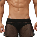Men’s Sexy See Through Mesh Boxer Shorts