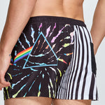 Men's Printed Athletic Cut Quick-Dry Comfy Waistband Board Shorts