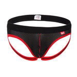 4 Pack Men's Low Waist Sexy Breathable Butt Lifting Stylish Comfortable Jockstrap