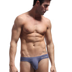 2 Pack Men's Comfortable Cotton Large Pouch Sports Bikini