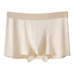 3 Pack Men's Cotton Breathable Antibacterial Quick-Dry U-Shaped Trunks
