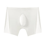 4 Pack Men's Seamless Ice Silk Quick-Dry U-Pouch Cooling Touch Boxer Briefs