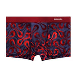 3 Pack Men's Powerful Antibacterial Mesh Cooling & Festive Colors Trunks