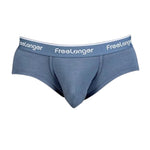 FreeLonger Men's Comfy Separate Support Pouch Briefs