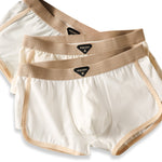 4 Pack Men's Ultra-Soft Premium Cotton Seamless Comfort Trunks