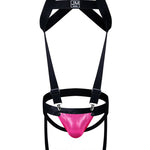 Men's Second-Skin Feel Adjustable Skin-Friendly Chafe-Free Design Shoulder Strap & Jockstrap