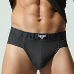 2 Pack Men's Ultra-Soft Cotton Mid-Rise Sporty Cut Seamless Comfort Bikini