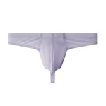 3 Pack Men's Solid Color Seamless Comfort Quick-Dry Breathable Thongs