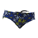 Men's Bold Prints Sporty Cut Anti-Chafing UV Protection Swim Briefs