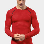 Men's Moisture-Wicking Lining No-Roll Waistband Full Coverage Activewear Tops & Tights