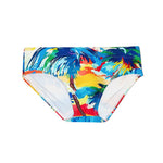 Men's 3D Pouch Ink Art Beach Swim Briefs