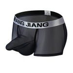 3 Pack Men's Supportive Large Pouch Ultra-Flexible Firm Support Soft-Bound Edges Trunks