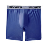 6 Pack Men's High-Rise Anti-Chafing Running Lightweight Boxer Briefs