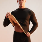 Men's Loungewear-Style Warm-Touch Tag-Free Smooth Soft-Touch Thermal Sets