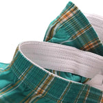 Men’s Vent Classic Plaid Cotton Boxers With Fly