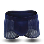 4 Pack Men’s Breathable Mesh Trunks with Antibacterial Fabric