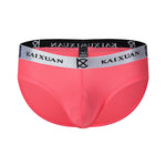 3 Pack Men's Soft Skin-Friendly Ice Silk Thin Low-Rise Briefs