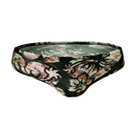 Men's Anti-Chafing Stretch Fabric Bold Prints Quick-Dry Swim Briefs
