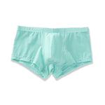 Lightweight Breathable Ice Silk U Contoured Boxers for Men