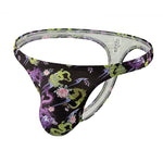 6 Pack Men's Bold Prints Stretch Fit Quick-Dry Sexy Thongs