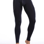 Men's Warm Pants Thin Fleece Casual Thermal Pants