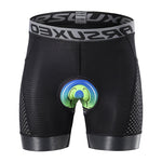Men's Breathable Mesh High-Elasticity Foam Pad Quick-Dry Activewear Tights