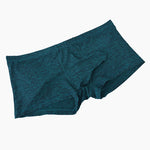 7 Pack Men's Solid Color Supportive Separated Pouch Seamless Comfort Trunks
