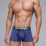 2 Pack Men's Athletic Mesh Trunks with Sculpted Pouch and Stretch Fit