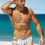 Men's Sexy Letter Printed Swim Briefs