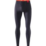 Men's Thermal Pants with Fleece Lining, Thickened Sports Base Layer Pants