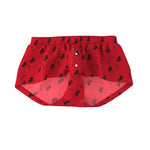 Men's Button Fly Firm Support Breathable Cotton Trunks
