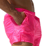 Men's Non-Lined Translucent Sexy Beach Shorts