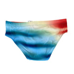 Men's Gradient Swim Briefs Sexy Bikini