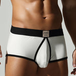 2 Pack Men’s Soft & Breathable Trunks with Supportive Pouch
