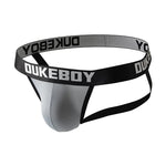 3 Pack Men's Low-Rise Jockstrap with Contoured U-Pouch and Stretch Comfort
