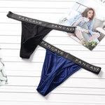 3 Pack Men's Modal U-Pouch Mid-Rise Thongs