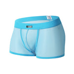 Men's Sexy Transparent Mesh Trunks