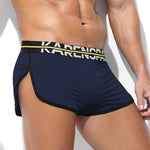2 Pack Men's Comfortable Lounge Sport Boxer Briefs