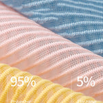 2 Pack Men’s Striped Separate Pouch Thin Briefs