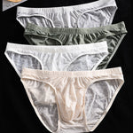 3 Pack Men's Lightweight Ice Silk Cooling & Breathable Briefs