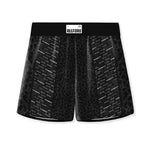 3 Pack Men's Patchwork Leopard Print Cooling Ice Silk Home Shorts