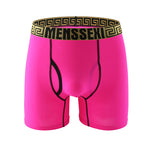 2 Pack Men's Sexy Sports Ice Silk Boxer Briefs