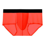 2 Pack Men's Ultra-Thin Breathable Antibacterial Crotch Briefs