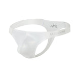 3 Pack Men's Low Waist Transparent Sexy Large Pouch Ice Silk Thong