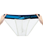 2 Pack Men's Ultra-Thin Semi-Transparent Sexy Sports Bikini